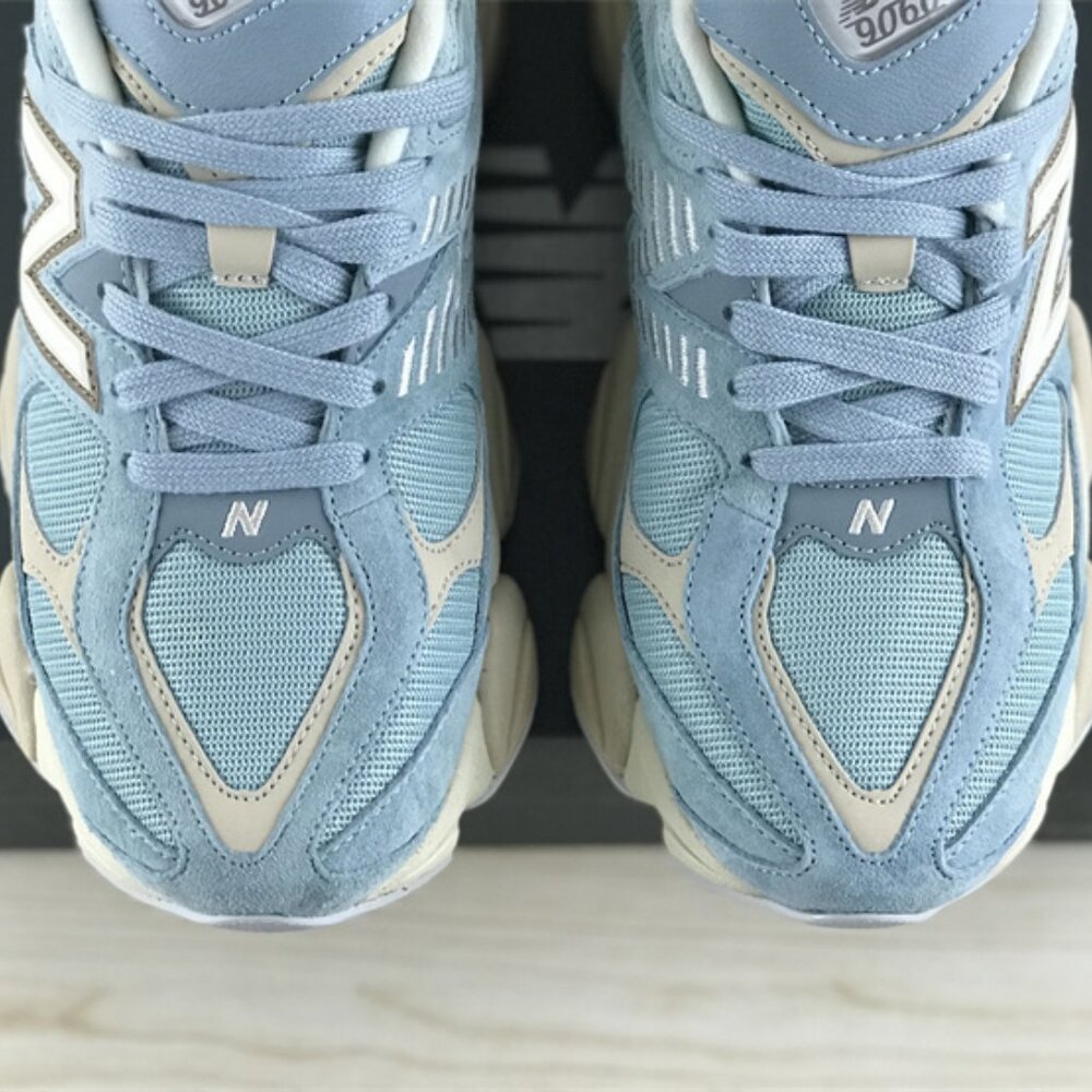 New Balance 9060 Mens Sneakers in Blue Haze and Beige - Picture 5 of 15